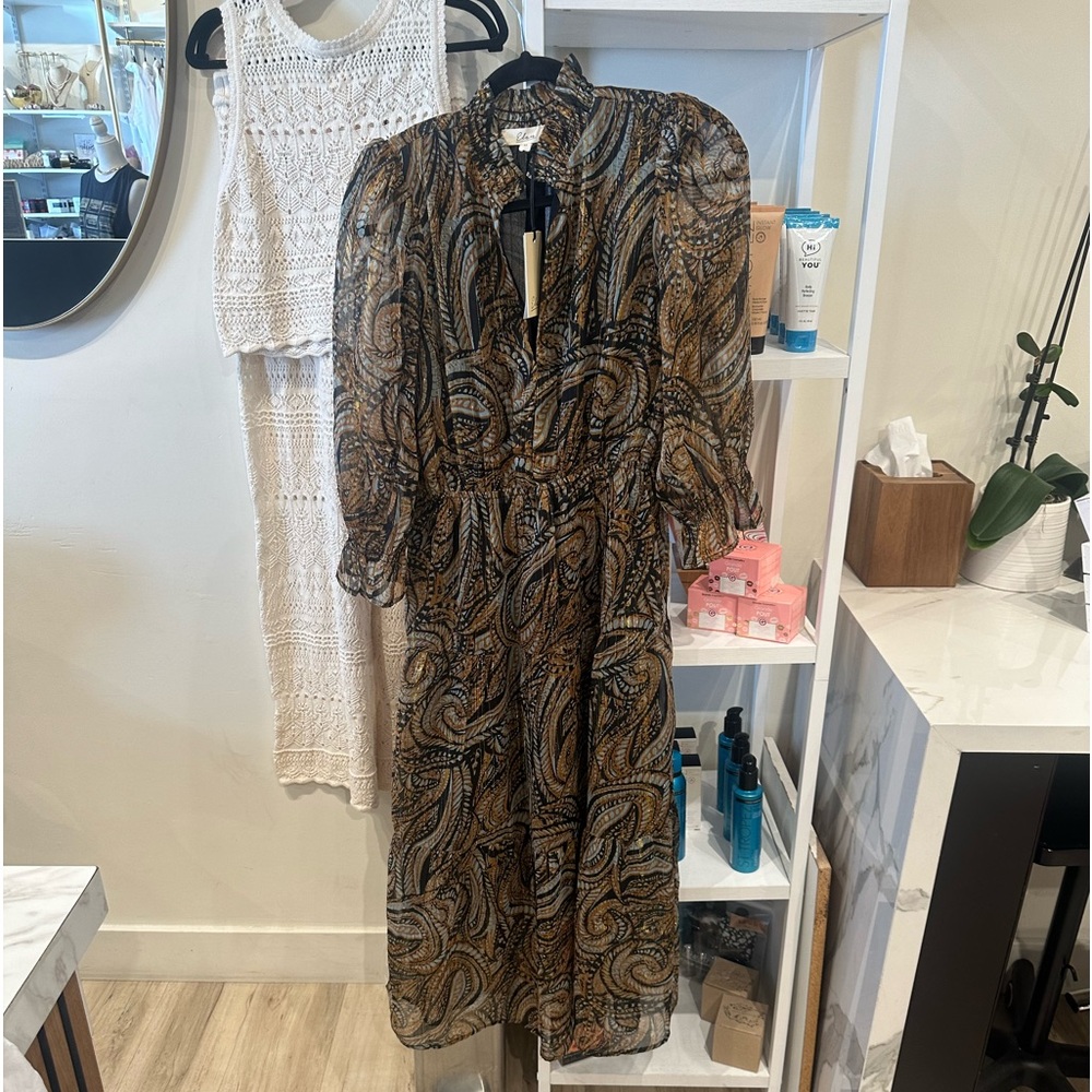 Elan dress , getting rid of the winter and fall merchandise.